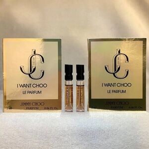 2X Jimmy Choo I Want Choo Samples